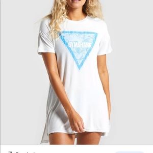 Horizon graphic longline tee